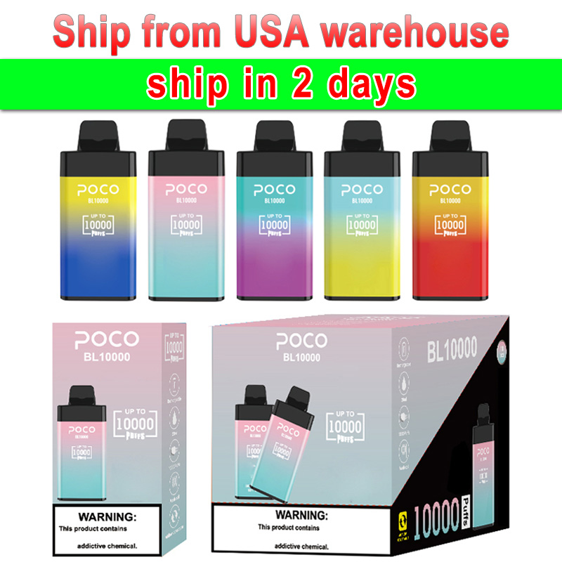 America warehouse Original e cigarette disposbale vapes BL10000 Prefilled 20ml Pod 10000 Puffs 650mah Mesh coil rechargeable
America warehouse Original e cigarette disposbale vapes BL10000 Prefilled 20ml Pod 10000 Puffs 650mah Mesh coil rechargeable