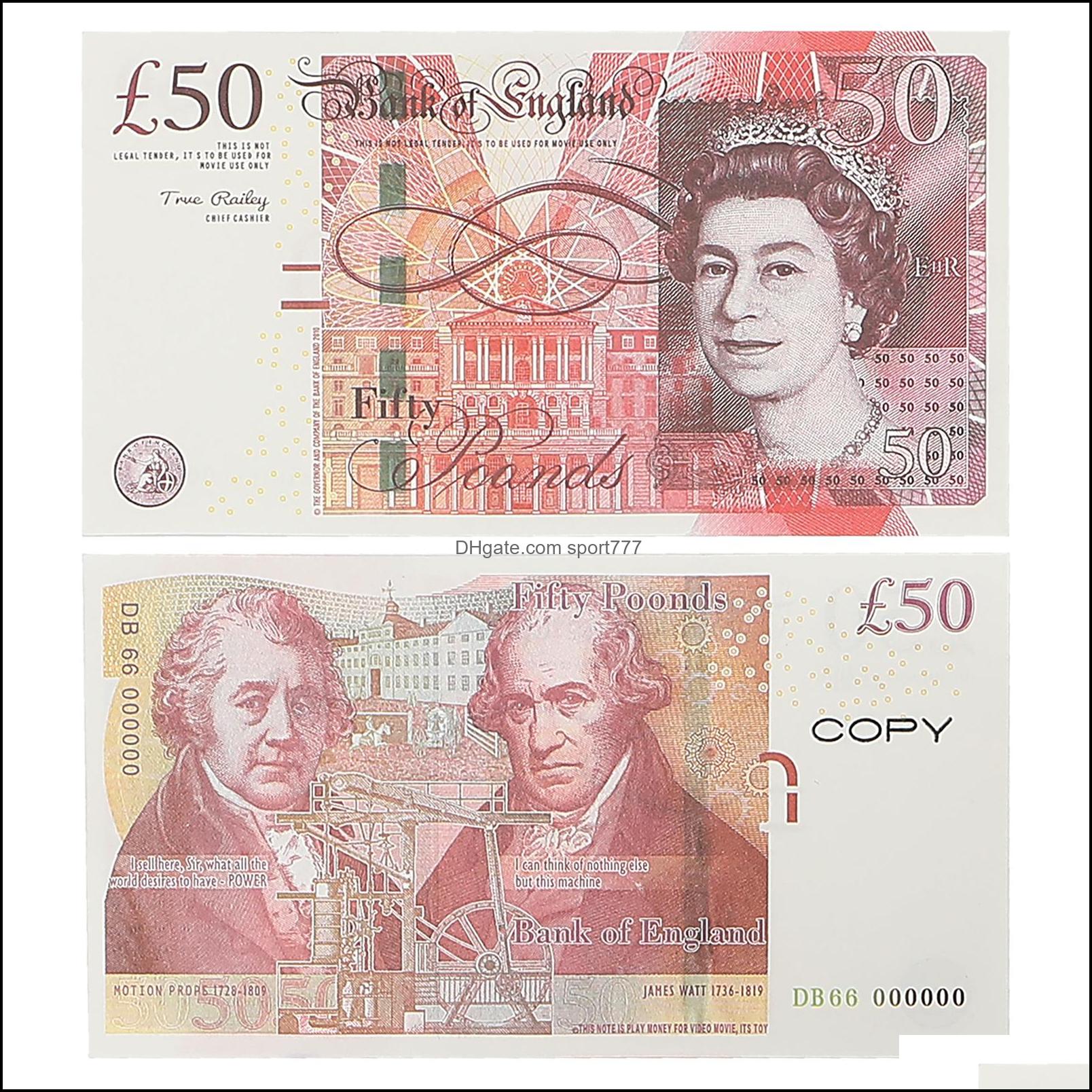 Novelty Items Prop Money Fl Print 2 Sided One Stack Us Dollar Eu Bills For Movies April Fool Day Kids Drop Delivery Home Garden Dhpkg 61f