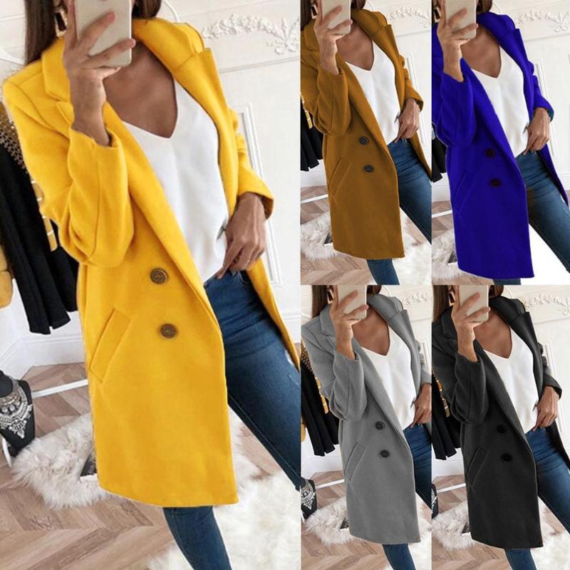 Women's Suits 2023 Turn-Down Collar Coat Women Long Sleeve Warm Autumn Winter Wool Jackets Big Size 5XL, Khaki a
Women's Suits 2023 Turn-Down Collar Coat Women Long Sleeve Warm Autumn Winter Wool Jackets Big Size 5XL, Khaki a