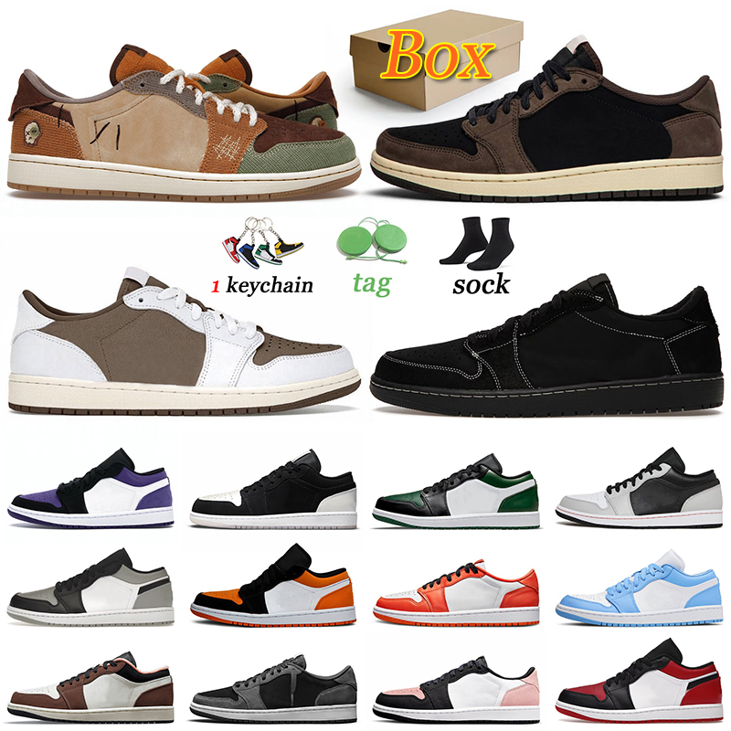 Top Jordens 1 Low Basketball Shoes Jumpman 1s Retro Reverse Mocha Travis Black Phantom Voodoo Fragment Cactus Jack Panda UNC Men Trainers Women Scotts J1 Sneakers, Hyper royal
Top Jordens 1 Low Basketball Shoes Jumpman 1s Retro Reverse Mocha Travis Black Phantom Voodoo Fragment Cactus Jack Panda UNC Men Trainers Women Scotts J1 Sneakers, Hyper royal