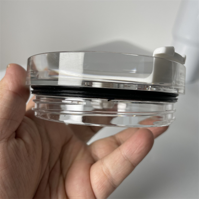 Sublimation 40oz Reusable tumbler with colorful Handle Leak proof Lid stainless steel cup Insulated Travel cup Coffee Mug HANDLE can remove before sub