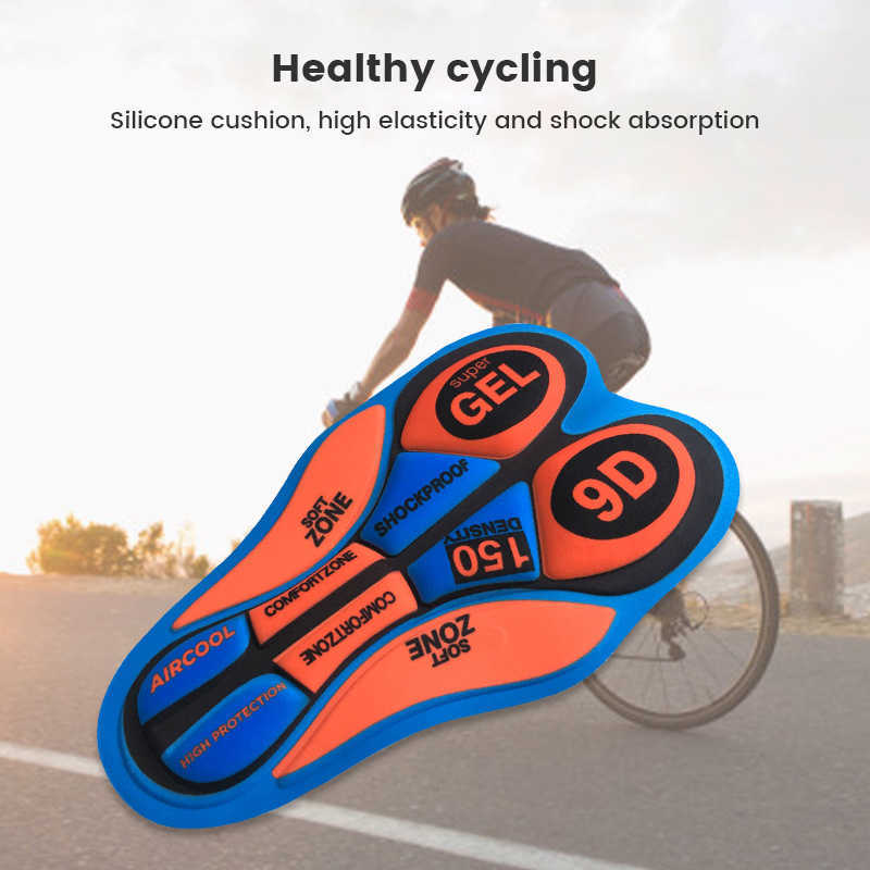 Saddles Cycling Shorts Underwear Shockproof 5D Pads Bike Bicycle Riding Base Cushion 9D Silica Gel Pad Men Women 0130
Saddles Cycling Shorts Underwear Shockproof 5D Pads Bike Bicycle Riding Base Cushion 9D Silica Gel Pad Men Women 0130