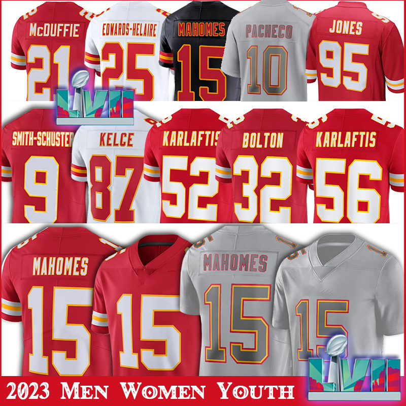 Kansaes City 15 Patrick Mahomes Football Jerseys Chiefes Travis Kelce JuJu Smith-Schuster Jaylen Watson Chris Jones Nick Bolton Kadarius Toney Skyy Moore Pacheco, Women(qiu zhang)
Kansaes City 15 Patrick Mahomes Football Jerseys Chiefes Travis Kelce JuJu Smith-Schuster Jaylen Watson Chris Jones Nick Bolton Kadarius Toney Skyy Moore Pacheco, Women(qiu zhang)