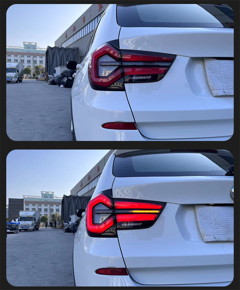Taillight For X3 F25 20 10-20 17 Tail Lights G08 Style With Sequential Turn Signal Animation Brake Parking retrofit Facelift
