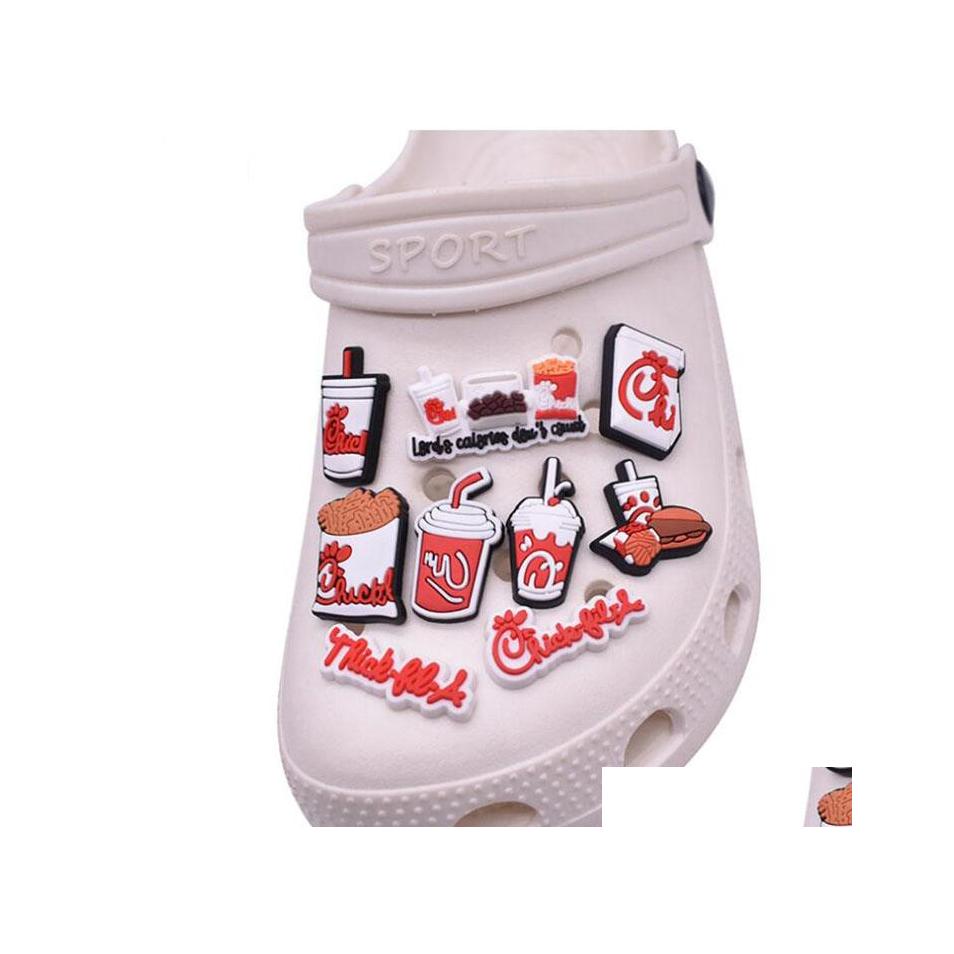 Shoe Parts Accessories Cute Cartoon Pvc Shoecharms Diy Food Drink Clog Charms Beautif Bracelet Wristband Decoration Gift Drop Deli Dh4Vx
Shoe Parts Accessories Cute Cartoon Pvc Shoecharms Diy Food Drink Clog Charms Beautif Bracelet Wristband Decoration Gift Drop Deli Dh4Vx