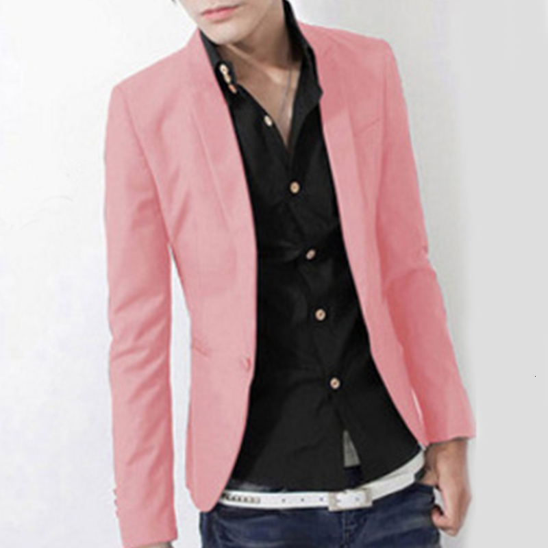 Men's Suits Blazers Men Formal Suit Jackets Business Uniform Work Blazer Tops Solid Regular Slim Fit White Wedding Suit for Men 3XL Blazer Jacket