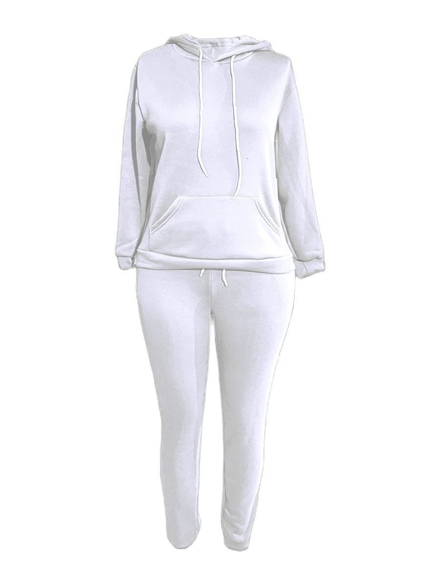 Women's Plus Size Tracksuits LW Letter Print Drawstring Pants Set Autumn Long Sleeve Round Neck Casual sporting suit for women clothing 230130