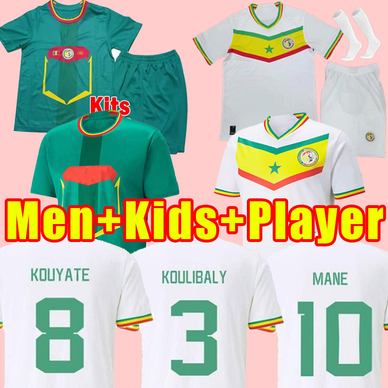 Qatar World 22/23 Senegal soccer jerseys 2022 Cup national team KOULIBALY Retro GUEYE KOUYATE SARR homme Maillot de foot men kids Full Kits Fans Player Version, Home+patch
Qatar World 22/23 Senegal soccer jerseys 2022 Cup national team KOULIBALY Retro GUEYE KOUYATE SARR homme Maillot de foot men kids Full Kits Fans Player Version, Home+patch