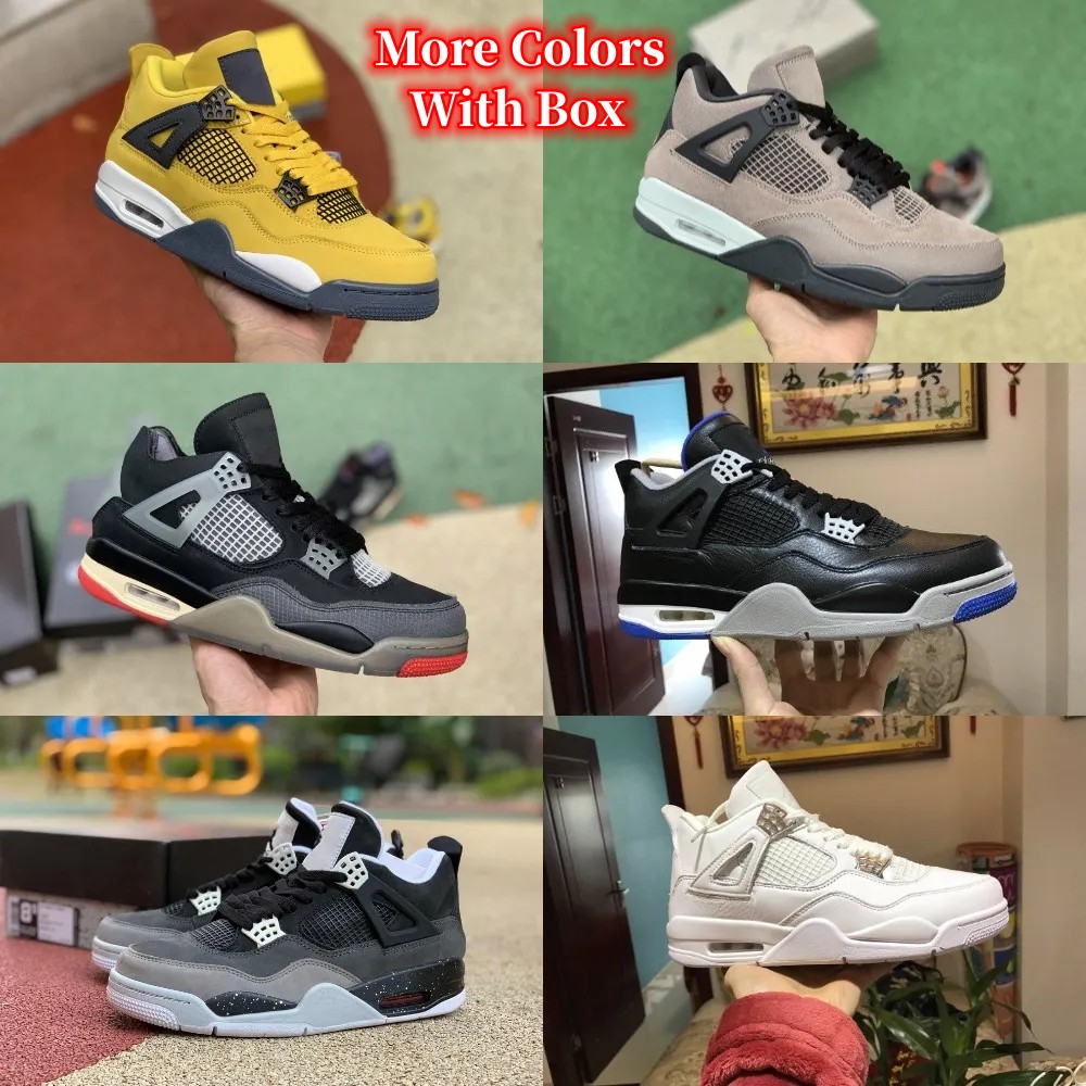 Basketball Shoes 4 Man Woman Mens Sneakers 4s White Oreo Sail Cool Grey University Blue Fire Red Thunder Bred Zen Master Black Cat Pure Money Men Women Trainers, 34
Basketball Shoes 4 Man Woman Mens Sneakers 4s White Oreo Sail Cool Grey University Blue Fire Red Thunder Bred Zen Master Black Cat Pure Money Men Women Trainers, 34