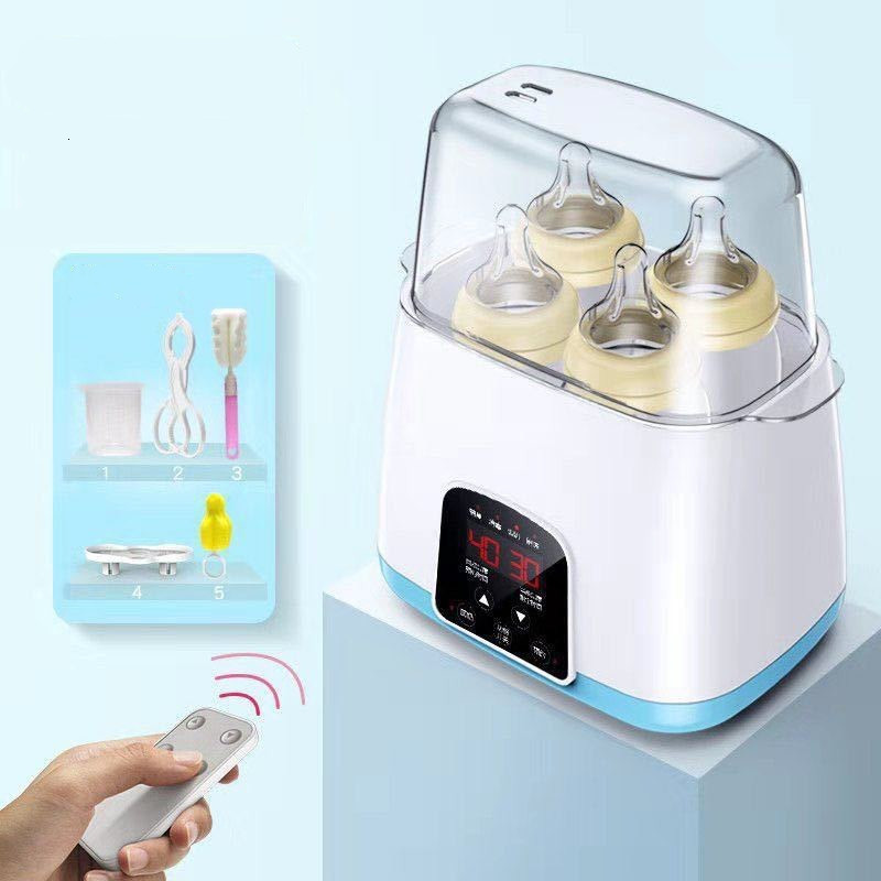 Bottle Warmers Sterilizers Automatic Intelligent Thermostat Milk Bottle Warmer Bottle Sterilizer Disinfection LED 2 IN 1 Milk Sterilizer 230130