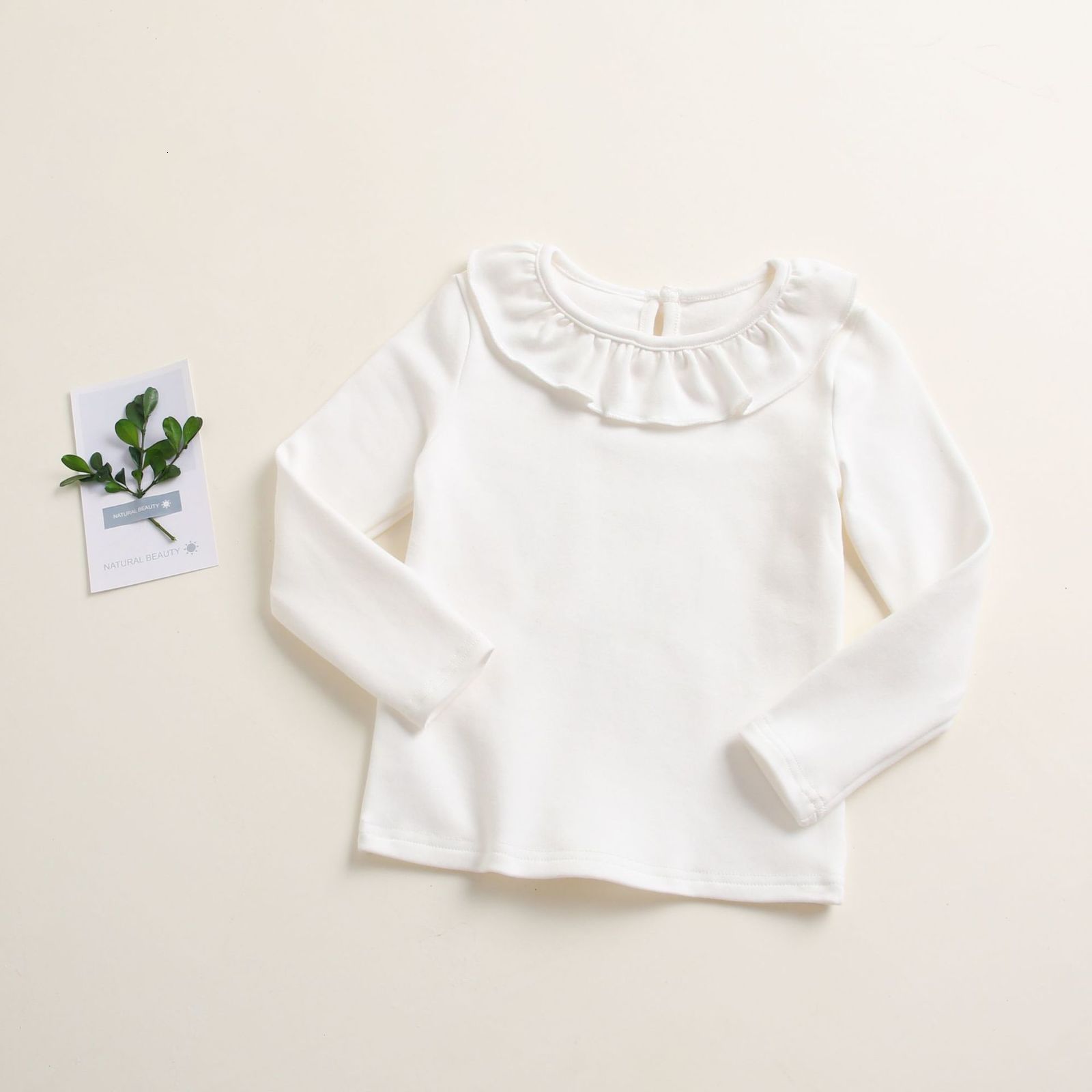 T-shirts Spring Autumn Winter Baby Toddler Clothes Girls T Shirt Cotton Tops Tee Kids T Shirts Girl Shirts Long Sleeve Girls White Blouse 230130