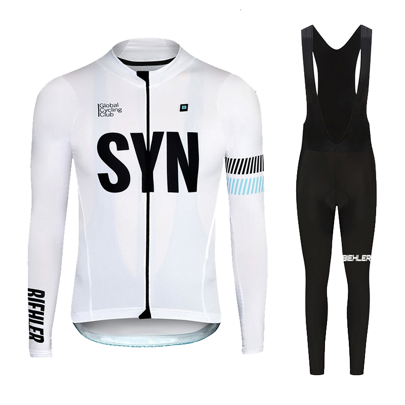 Cycling Jersey Sets BIEHLER Long sleeve clothing SYN Spring Autumn set Bike Clothing MTB maillot Ropa Ciclismo 221201