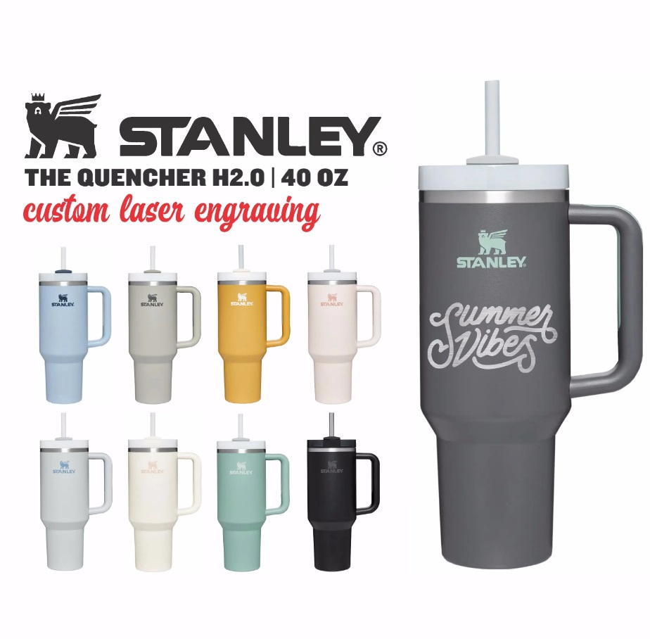 STANLEY With Logo 40oz Mug Tumbler With Handle Insulated Tumblers Lids Straw Stainless Steel Coffee Termos Cup 0131
STANLEY With Logo 40oz Mug Tumbler With Handle Insulated Tumblers Lids Straw Stainless Steel Coffee Termos Cup 0131