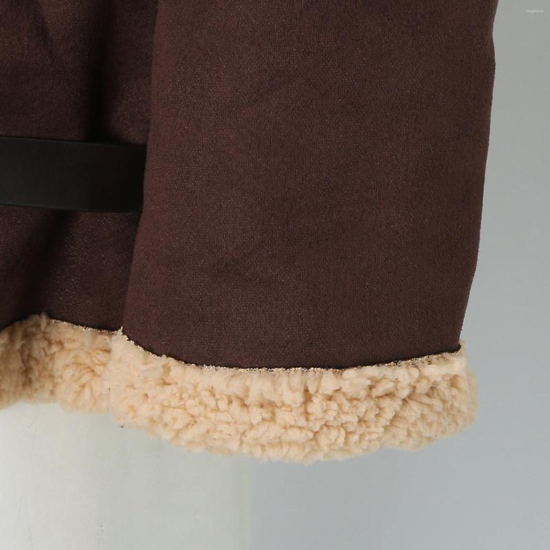 Men's Jackets Men's Trench & Rain Coats Men Autumn And Winter Coat Lapel Collar Long Sleeve Padded Fleece Jacket Pullover