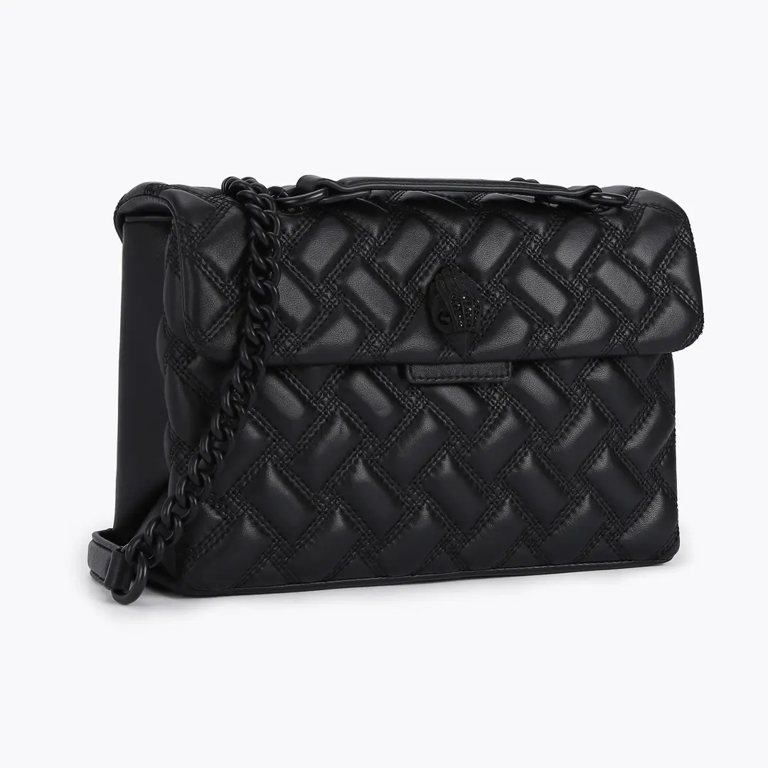 Kurt Geiger London XXL Kensington Drench Real Leather Shoulder Bag Full Black Cross Body Chains Handbag Cow Leather Messenger Bags and Purses, 26cm full black with logo
Kurt Geiger London XXL Kensington Drench Real Leather Shoulder Bag Full Black Cross Body Chains Handbag Cow Leather Messenger Bags and Purses, 26cm full black with logo