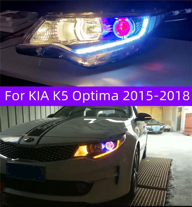 High Beam LED Bulb Headlights for KIA K5 Optima LED Headlight 20 15-20 18 Turn Signal Running Lights