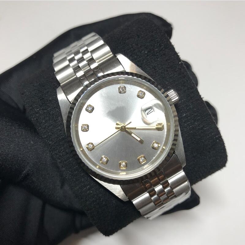 18 Styles Silver watch Automatic Asia 2813 luxury Watches Men women Datejust 36mm sweeping Watches luminous needles A stainless steel wristwatches, Only box and papers
18 Styles Silver watch Automatic Asia 2813 luxury Watches Men women Datejust 36mm sweeping Watches luminous needles A stainless steel wristwatches, Only box and papers