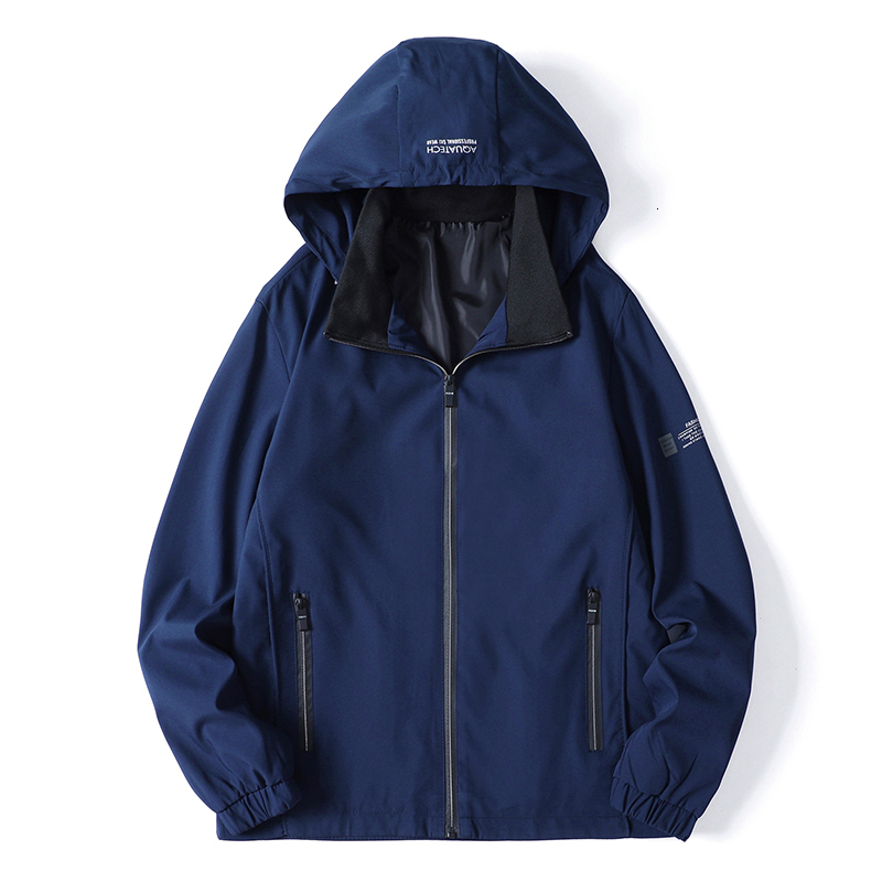 Men's Jackets Spring Autumn Casual Solid Fashion Slim Bomber Men Overcoat Arrival Baseball M6XL 8XL Top 230130