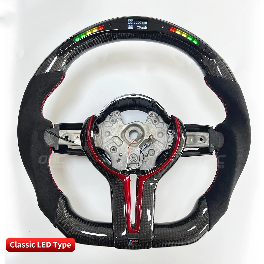 Carbon Fiber Steering Wheel for BMW F20 F22 F23 F45 M Sports F30 F31 4 F32 F33 F36 F87 M2 F80 M3 F82 F83