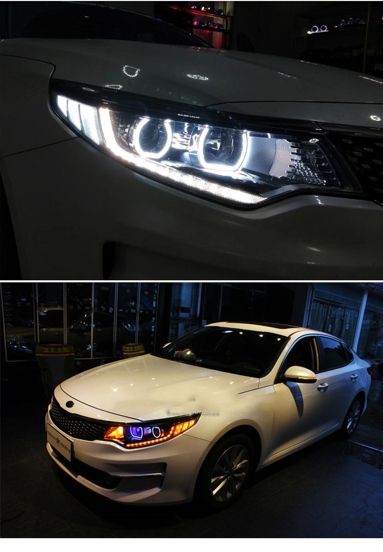 High Beam LED Bulb Headlights for KIA K5 Optima LED Headlight 20 15-20 18 Turn Signal Running Lights