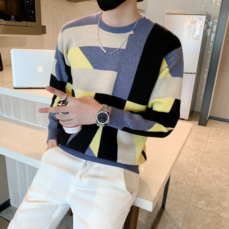 Men's TShirts Stylish Printed Spliced Loose Asymmetrical TShirt Clothing Autumn Oversized Casual Pullovers Korean Tee Shirt 230130