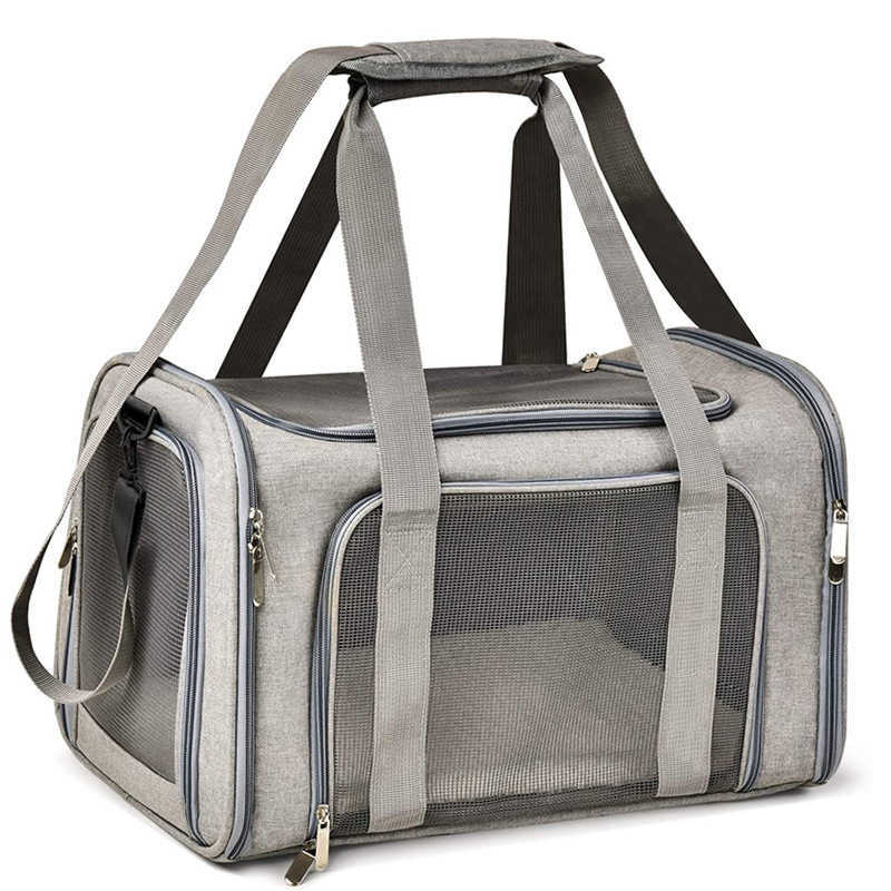 Duffel Bags Dog Travel Outdoors New Cat Bag Portable Pet Bag Portable Small Dog Bag Foldable Breathable Cat Backpack Cat Cage 230101
