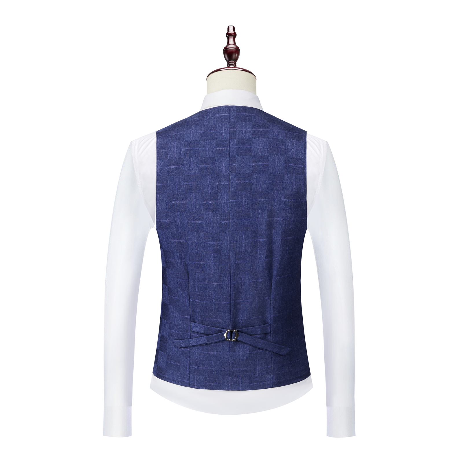 Men's Suits Blazers Plaid Suit Men Blazer Vest Pants Business British Style Wedding Dress Banquet High End Slim Fit Jacket Trousers 3 Piece Set 2