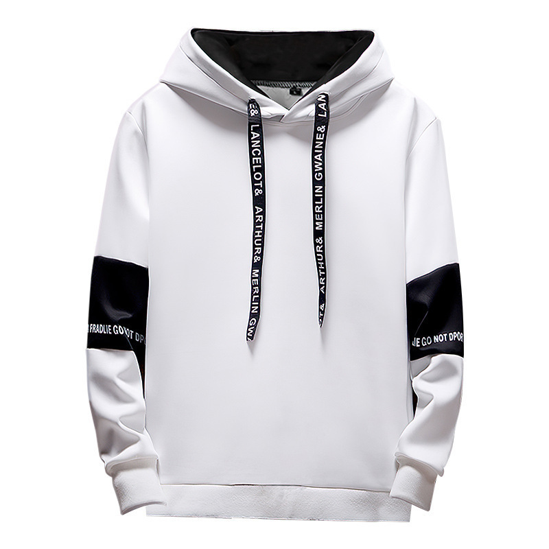 Men's Hoodies Sweatshirts Long Sleeve Casual Printing With Letter Spring Hip Hop Pullover Sports Top Male Hooded 230130
