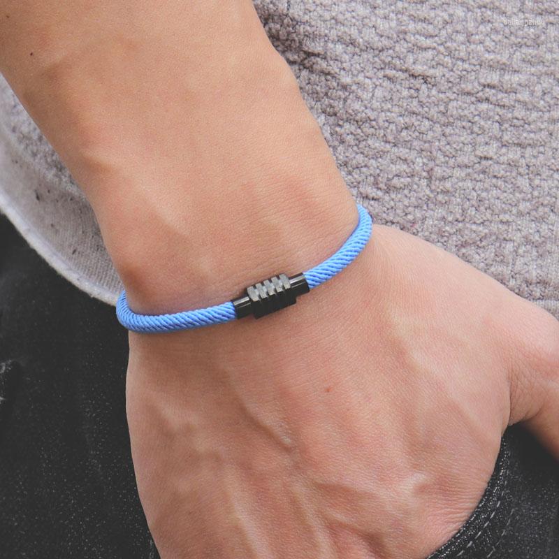 Charm Bracelets Fashion Handmade Milan Rope Bracelet Simple Stainless Steel Magnetic Clasp Braclet Charms Men Women Jewelry Armband Pulsera
Charm Bracelets Fashion Handmade Milan Rope Bracelet Simple Stainless Steel Magnetic Clasp Braclet Charms Men Women Jewelry Armband Pulsera