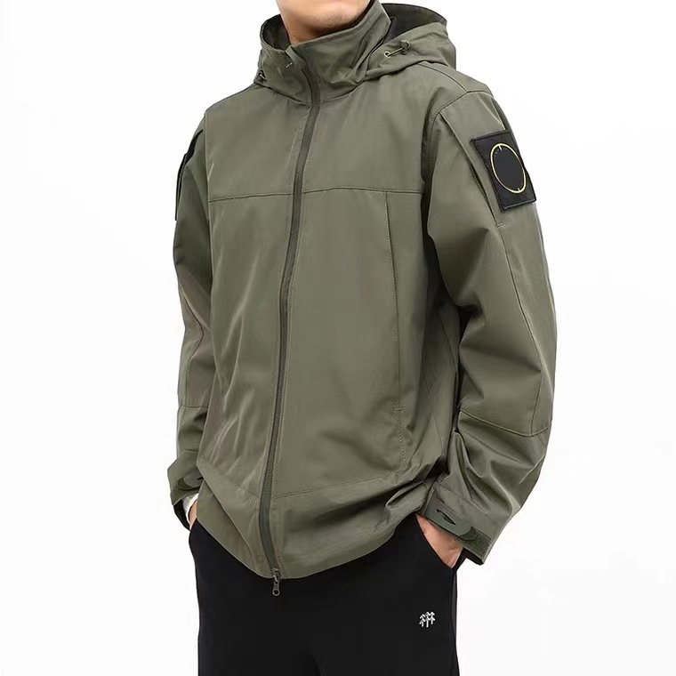 Men' Brand Jackets Designer Stone Pocket Island Jacket Long Sleeve Zipper Badges Windbreaker Embrodiery Work Szie -3xl 2 I7W2, Black
Men' Brand Jackets Designer Stone Pocket Island Jacket Long Sleeve Zipper Badges Windbreaker Embrodiery Work Szie -3xl 2 I7W2, Black