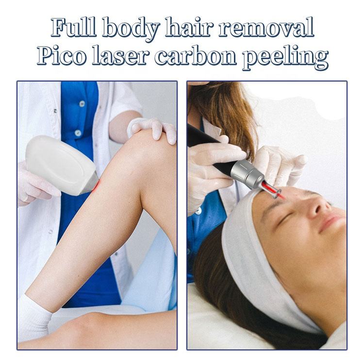 2023 2 in 1 New Multifunctional Laser Hair Removal-Portable Tattoo Laser Removal Diode Laser-Machine