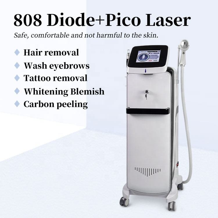 2023 2 in 1 New Multifunctional Laser Hair Removal-Portable Tattoo Laser Removal Diode Laser-Machine