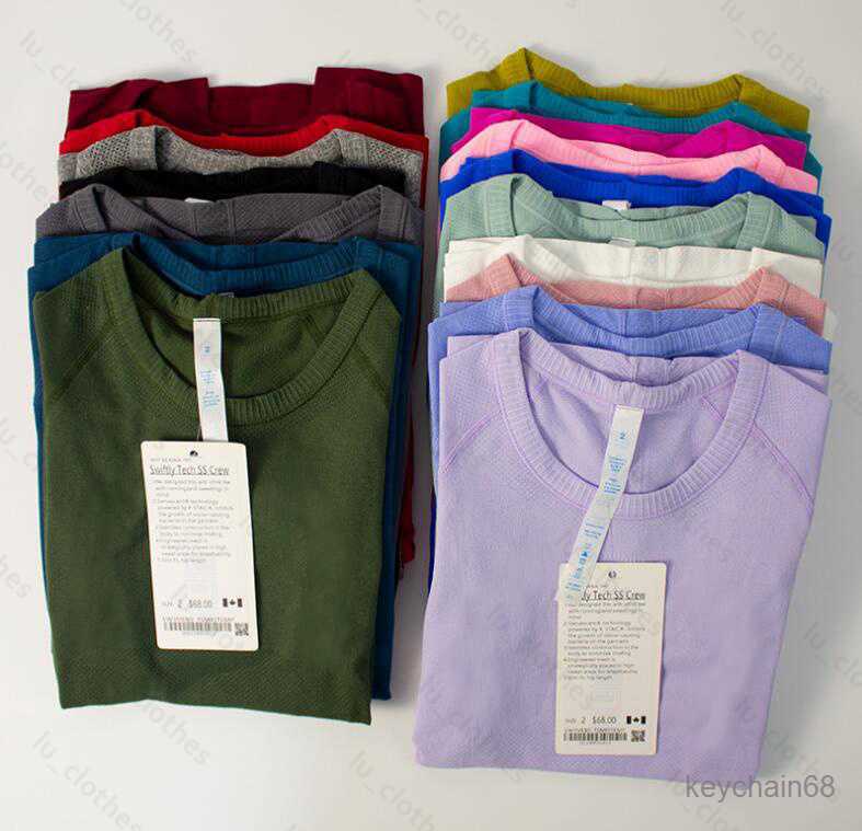 Lulus Yoga Lululemens Womens Sports t Shirts Wear Swiftlys Tech 1.0 2.0 Ladies Short Sleeved t Shirts Wicking Knit High Elastic Fitness Polos, 4-swiftlys tech 1.0
Lulus Yoga Lululemens Womens Sports t Shirts Wear Swiftlys Tech 1.0 2.0 Ladies Short Sleeved t Shirts Wicking Knit High Elastic Fitness Polos, 4-swiftlys tech 1.0