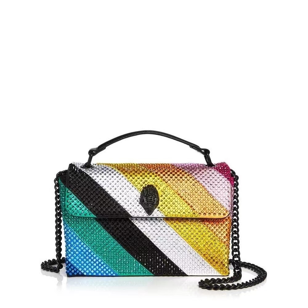 Geiger London Kurt 26cm Full of Diamonds Shoulder Bags Real Leather Chain Crossbody Handbag Colorful Small Messenger Bag and Purse, 26cm colorful with logo
Geiger London Kurt 26cm Full of Diamonds Shoulder Bags Real Leather Chain Crossbody Handbag Colorful Small Messenger Bag and Purse, 26cm colorful with logo