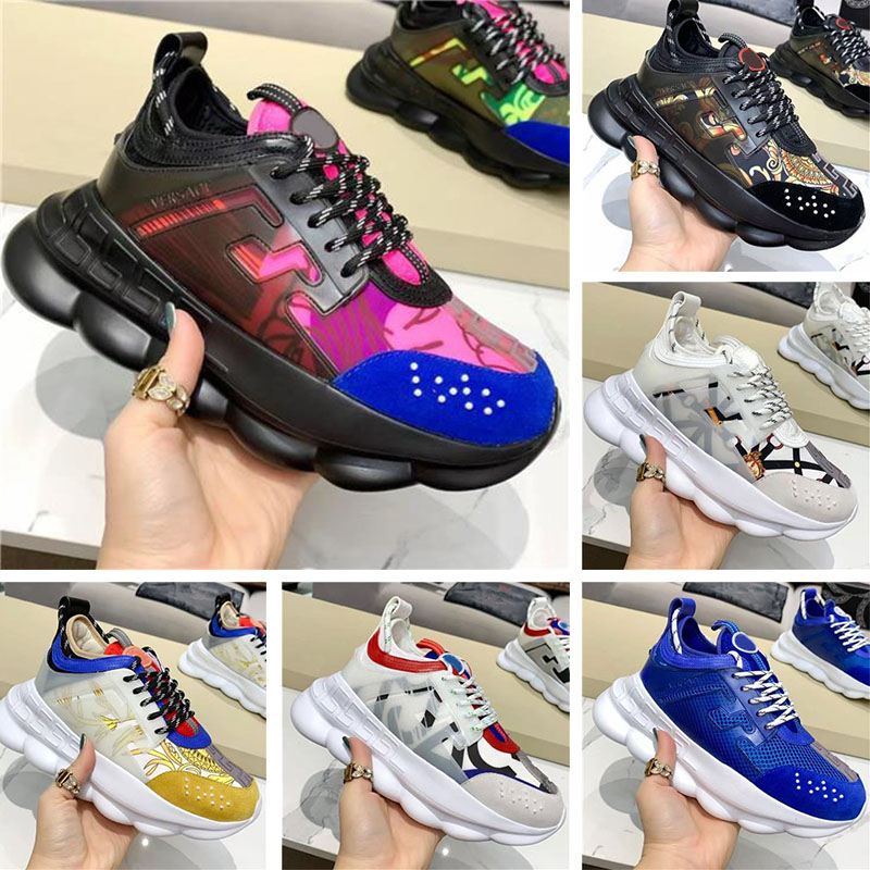 Designer Reflective Sneakers Chain Reaction Casual Shoes Black White Red Multi-color Man Woman Trainers Shoe, Color9
Designer Reflective Sneakers Chain Reaction Casual Shoes Black White Red Multi-color Man Woman Trainers Shoe, Color9