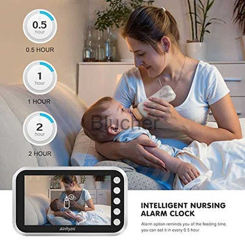Other Wireless Color Smart Baby Monitor with Camera Surveillance Nanny Cam Security Electronic Babyphone Cry Babies Feeding x0731