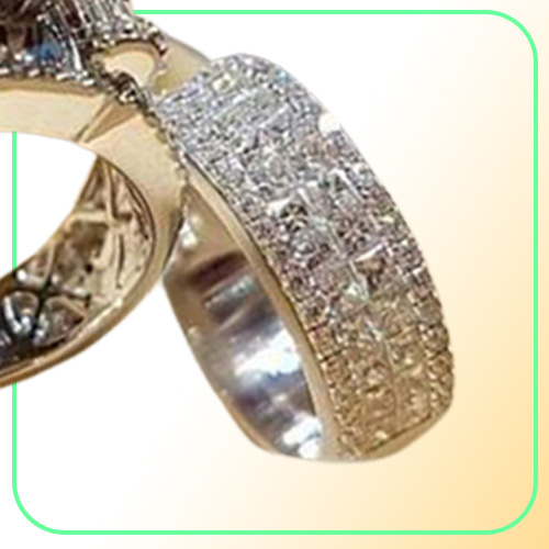 Wedding Ring Sets Engagement Ring Designer Rings Knuckle diamond rings Fashion Jewelry Gift 6523