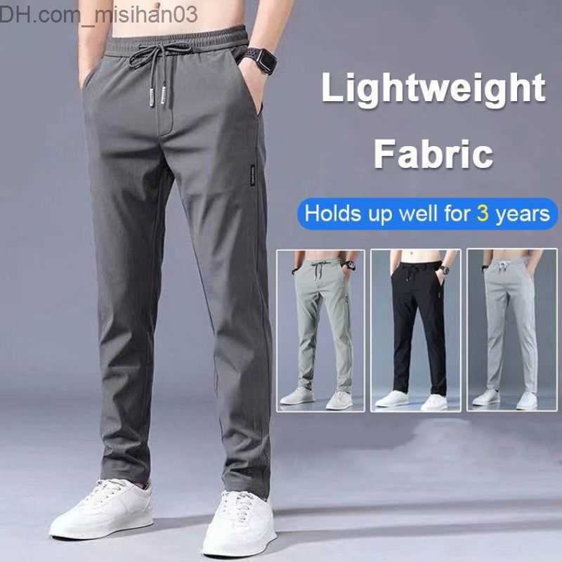 Men's Pants Pantalones el sticos de secado r pido para hombres men's quick drying stretch pants Z230801