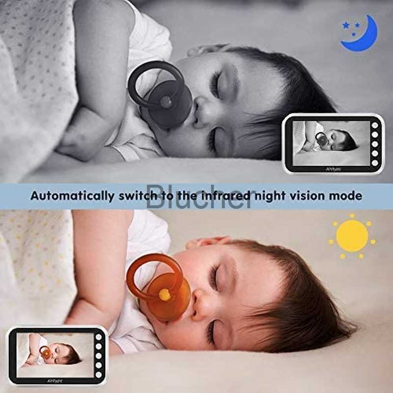 Other Wireless Color Smart Baby Monitor with Camera Surveillance Nanny Cam Security Electronic Babyphone Cry Babies Feeding x0731