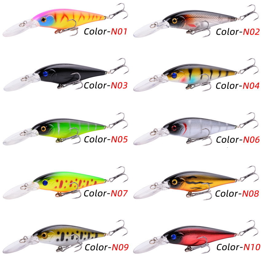 Baits Lures Aorace 1PCS Minnow Fishing Lure 11cm 10g Floating Hard Wobbler Bait Crankbait Carp Striped Bass Pesca Tackle SwimBait 230801