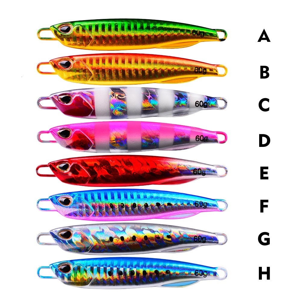 Baits Lures Metal Jig Fishing Lure Weights 10g60g Trolling Hard Bait Bass Tackle Trout Jigging Jigs Saltwater 230801