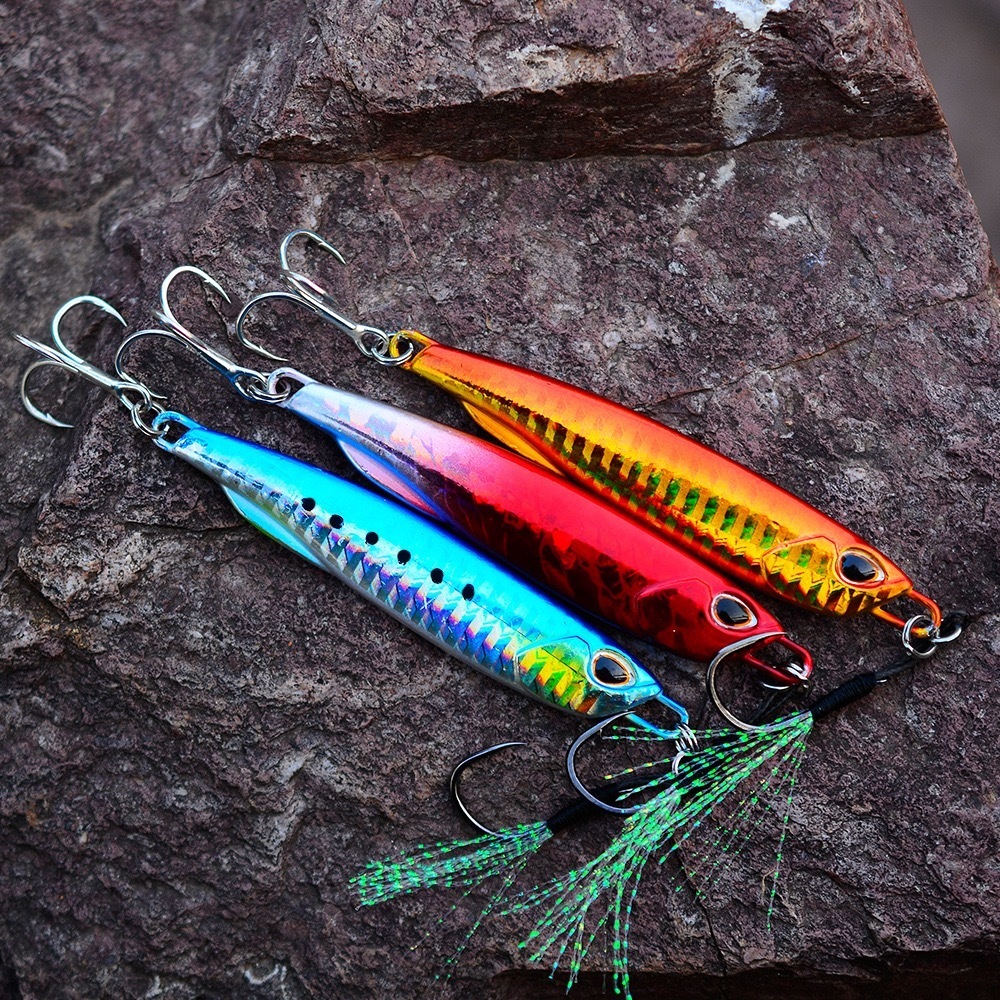 Baits Lures Metal Jig Fishing Lure Weights 10g60g Trolling Hard Bait Bass Tackle Trout Jigging Jigs Saltwater 230801