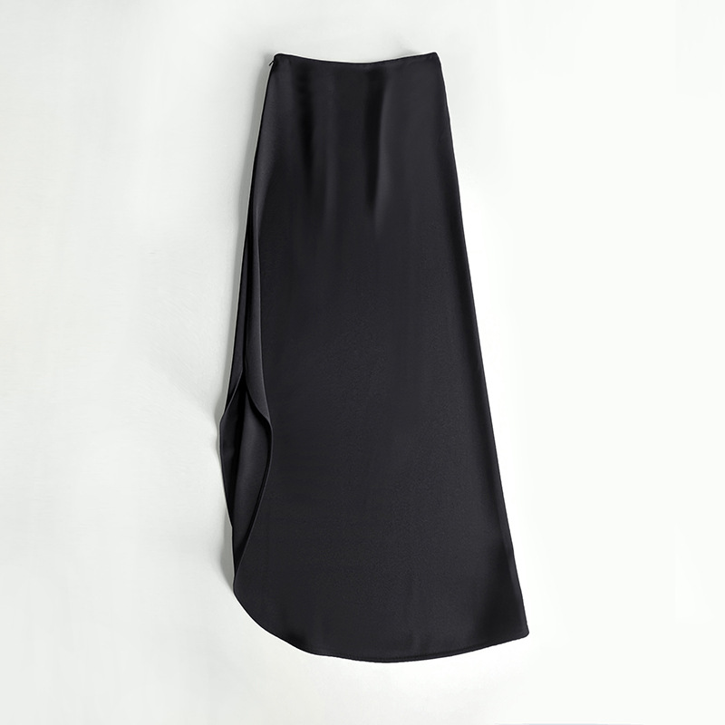 New t-otemeO side slit half length skirt
