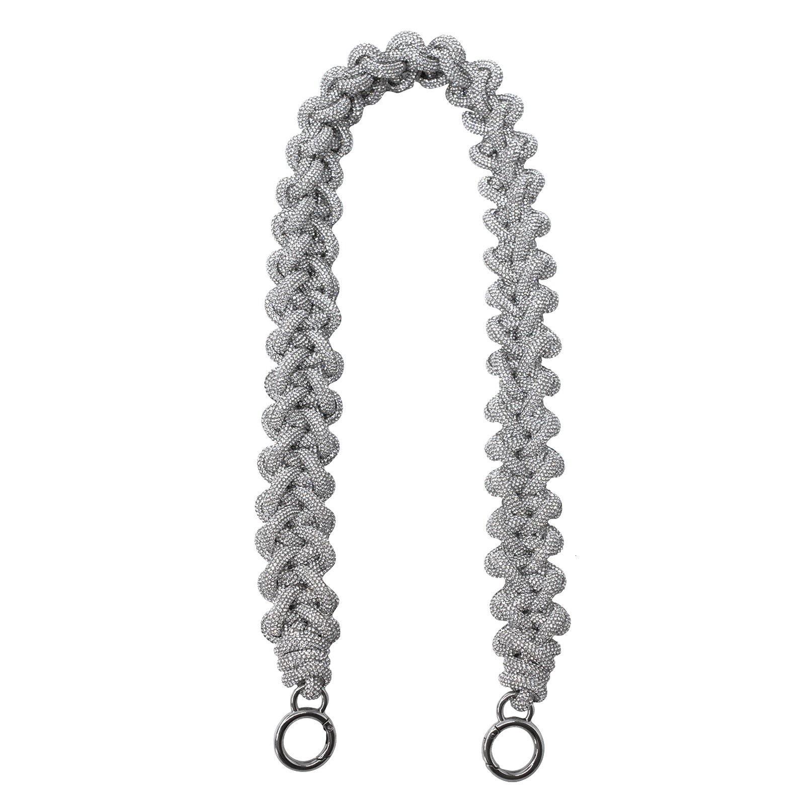 Bag Parts Accessories 30inch Crystal Wide Purse Strap Replacement Crossbody Shoulder Straps for Handbags Sier 230731 5e40