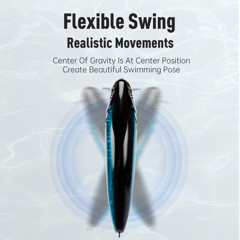 Baits Lures LEYDUN JACK Minnow Fishing 1077mm 30g Floating swimming High Quality Hard Noise System wobblers For Bass Pike 230801