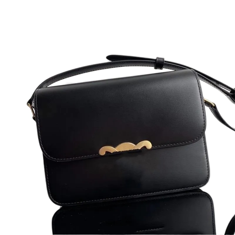 2023Top new hot Fashion temperament teen Triumph Shoulder Bag Top quality leather Bracket Angled luxury Designer bag Camera Handbags