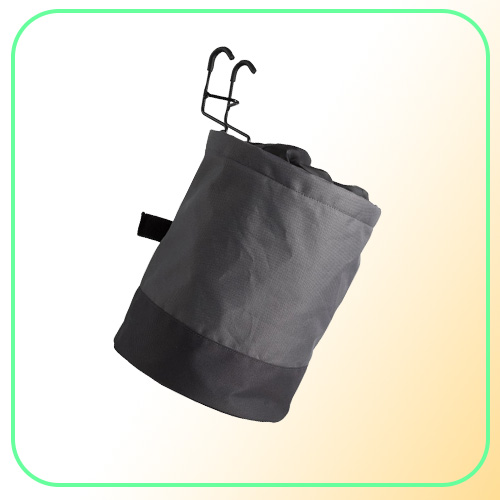 Folding Bike Basket Whole Storable Gray Convenient Storage Solution for Bicycles