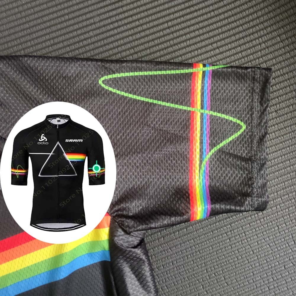Cycling Jersey Sets SRAM Set Road Bike Equipment Mens Shirt Clothing Shorts Men Downhill Quick Dry Clothes Aerobic 230801