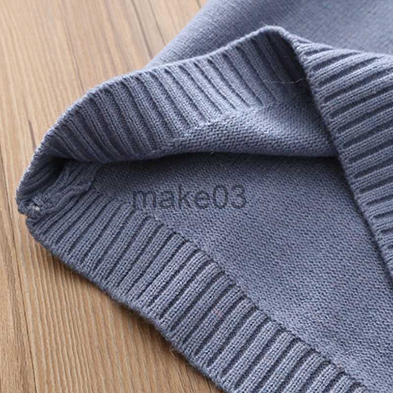 Cardigan 2022 Autumn Winter Spring 2 3 4 6 8 10 12 Years Children ONeck Knitted Pullover Cotton Ruffles Patchwork Kids Baby Girl Sweater J230801