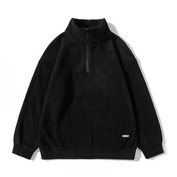 Men's Hoodies Sweatshirts supeeon solid hoodie sweatshirt Harajuku oversize Man coat sweatshirts streatwear polar fleece women men hoodies 230731